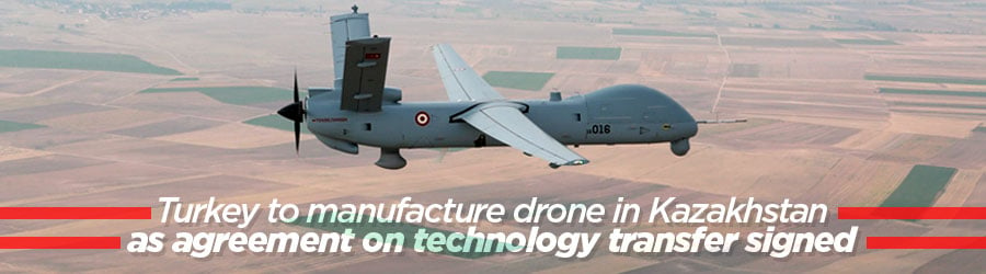 Turkey to produce drone in Kazakhstan