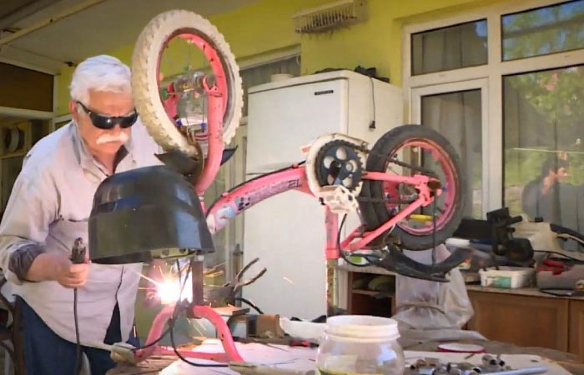 Beykoz un scooterlı dede si Mehmet Ersöz, yaptıklarıyla şaşırtıyor #2