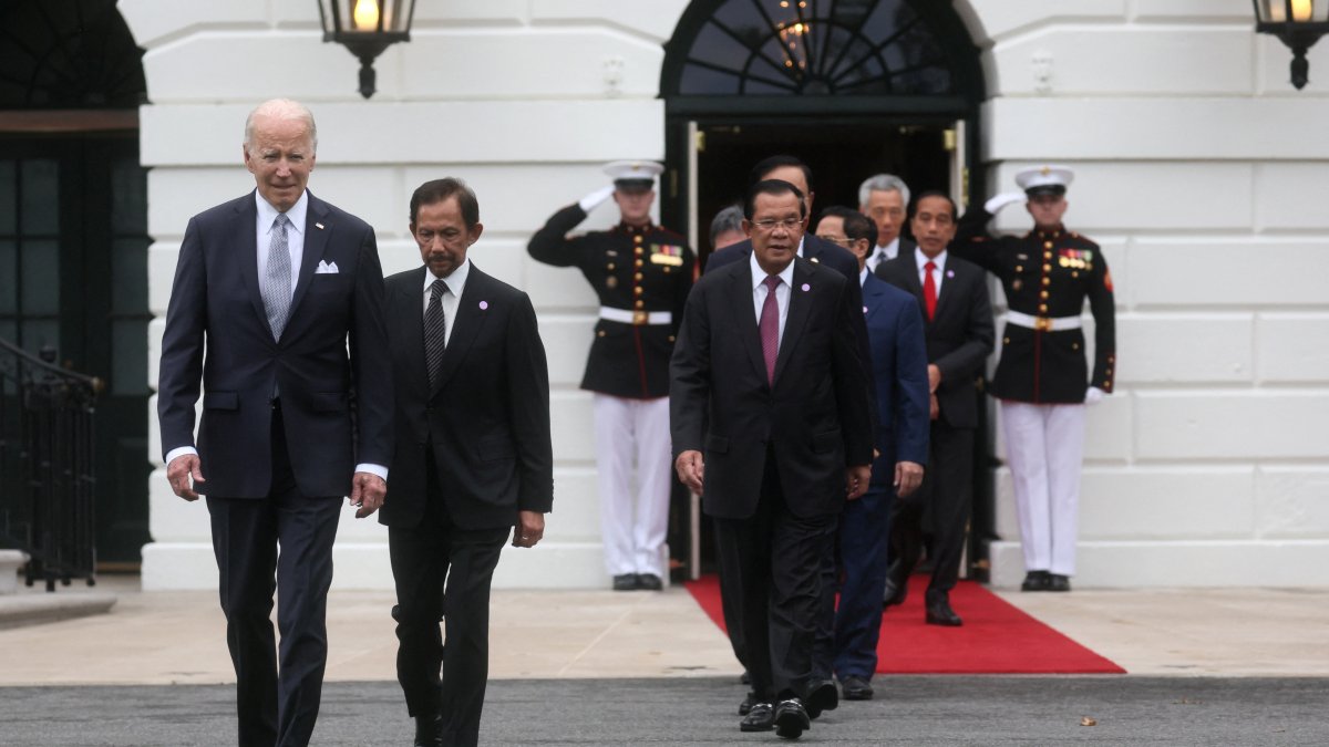 US President Biden meets with ASEAN leaders at the White House