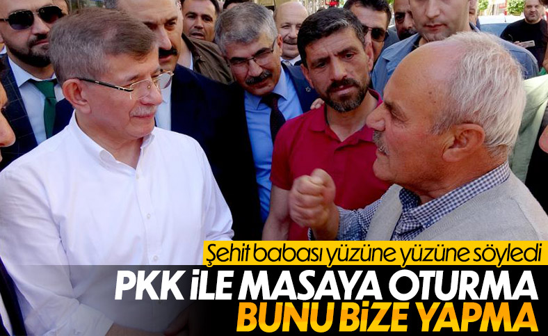Ahmet Davutoğlu'na Adıyaman'da tepki üstüne tepki