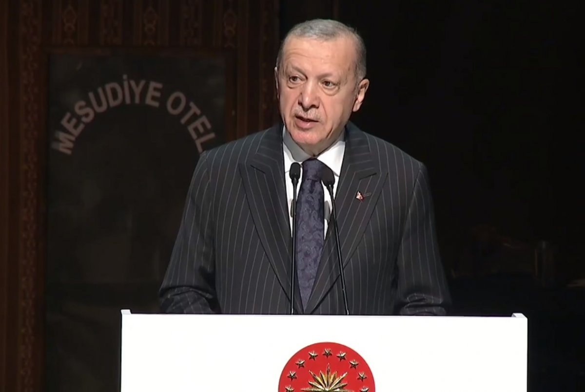 Cumhurbaşkanı Erdoğan AKM deki etkinliğe katıldı #1
