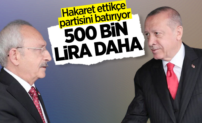 Cumhurbaşkanı Erdoğan'dan Kemal Kılıçdaroğlu'na tazminat davası