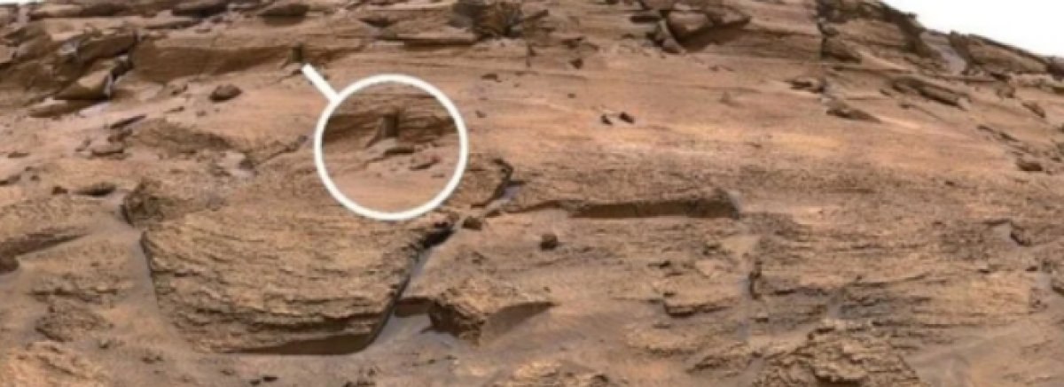 Mars ta gizemli yapı keşfedildi #2
