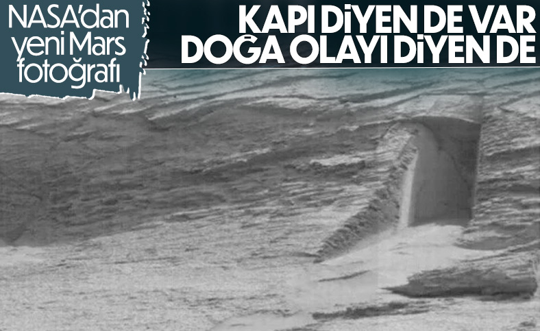 Mars'ta gizemli yapı keşfedildi