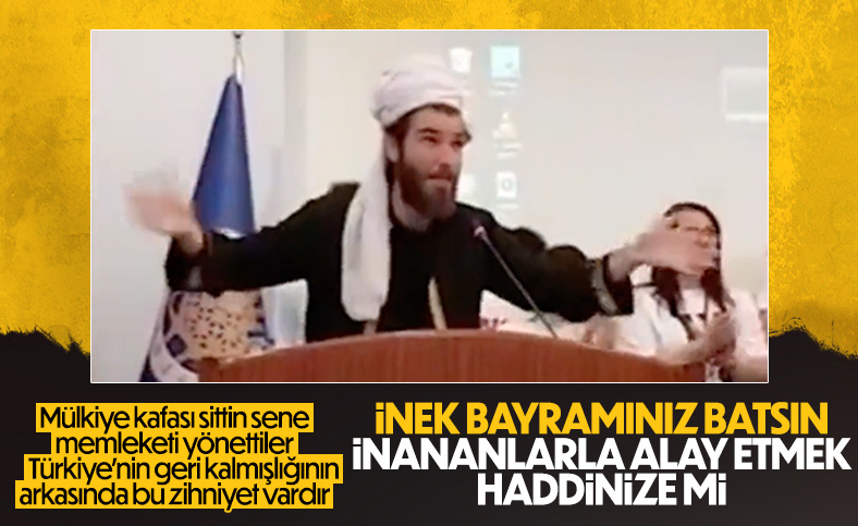 Ankara Üniversitesi’nde İslam’a hakaret gösterisi 