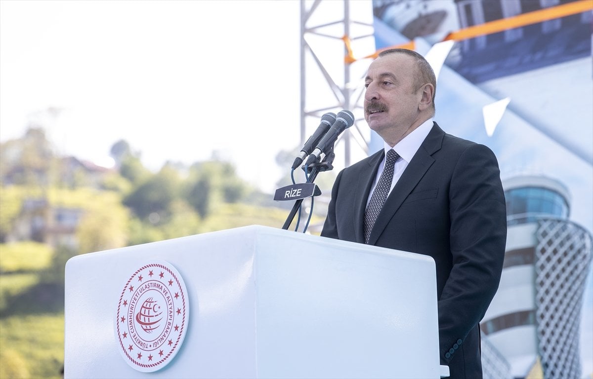 İlham Aliyev, Rize-Artvin Havalimanı nın açılışında konuştu #2