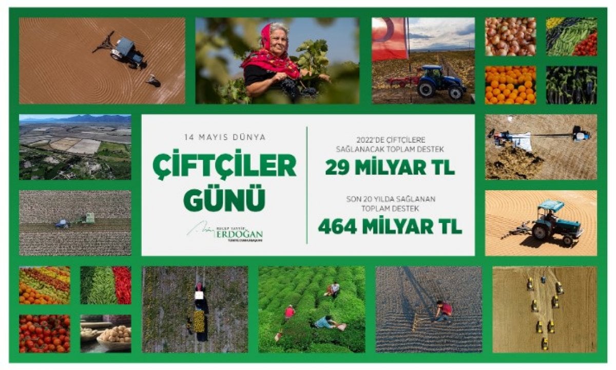 Cumhurbaşkanı Erdoğan dan Çiftçiler Günü paylaşımı  #2