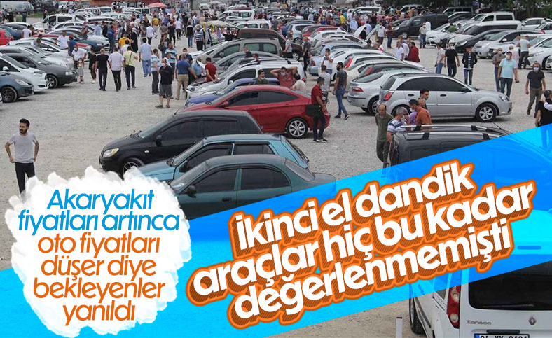 İkinci el otoda satışlar ve fiyatlar arttı