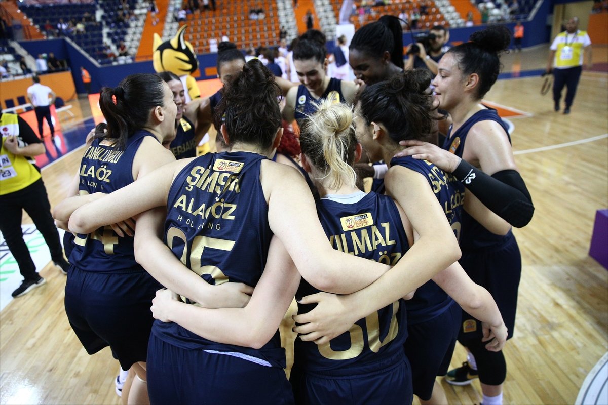 Kadınlar Basketbol Süper Ligi nde Fenerbahçe şampiyon #5