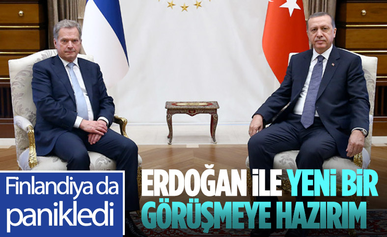 Finlandiya Cumhurbaşkanı Niinistö: Erdoğan ile yeni bir görüşme yapmaya hazırım