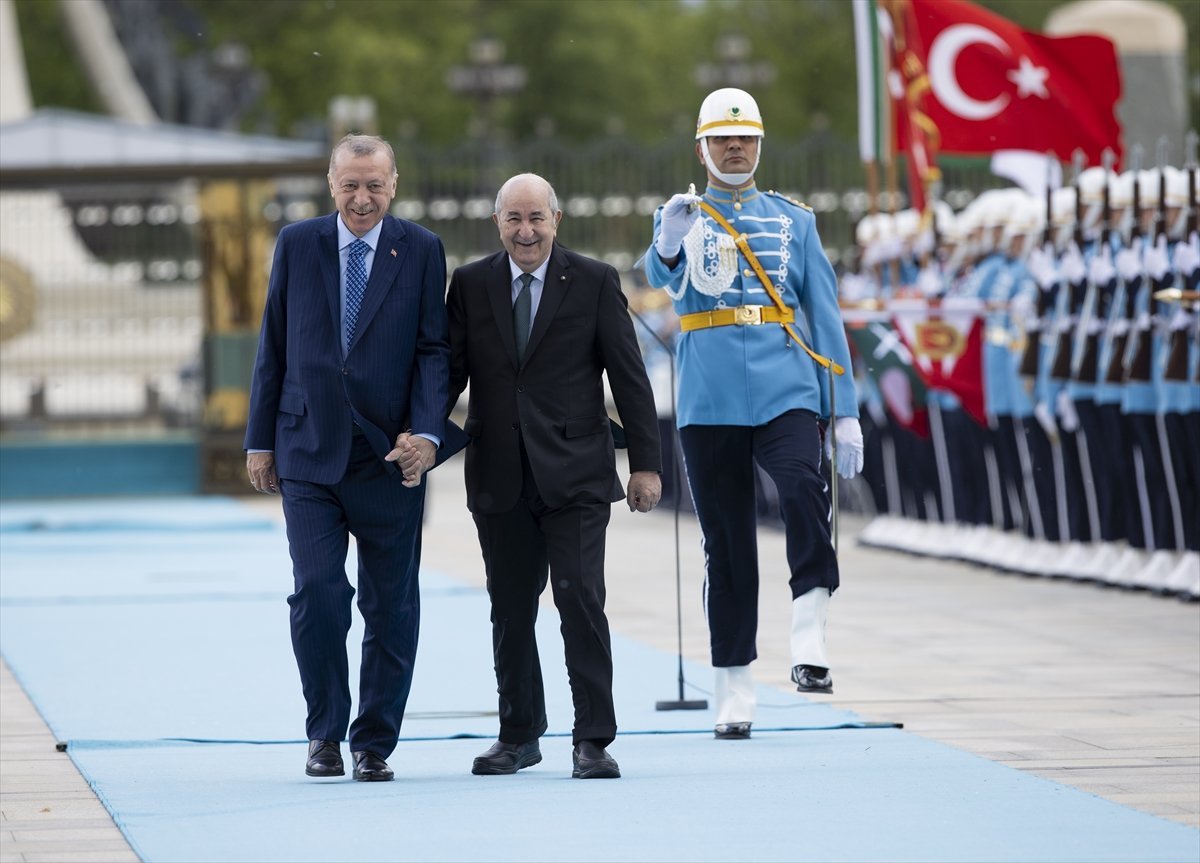 Cezayir Cumhurbaşkanı Tebbun, Ankara da #2