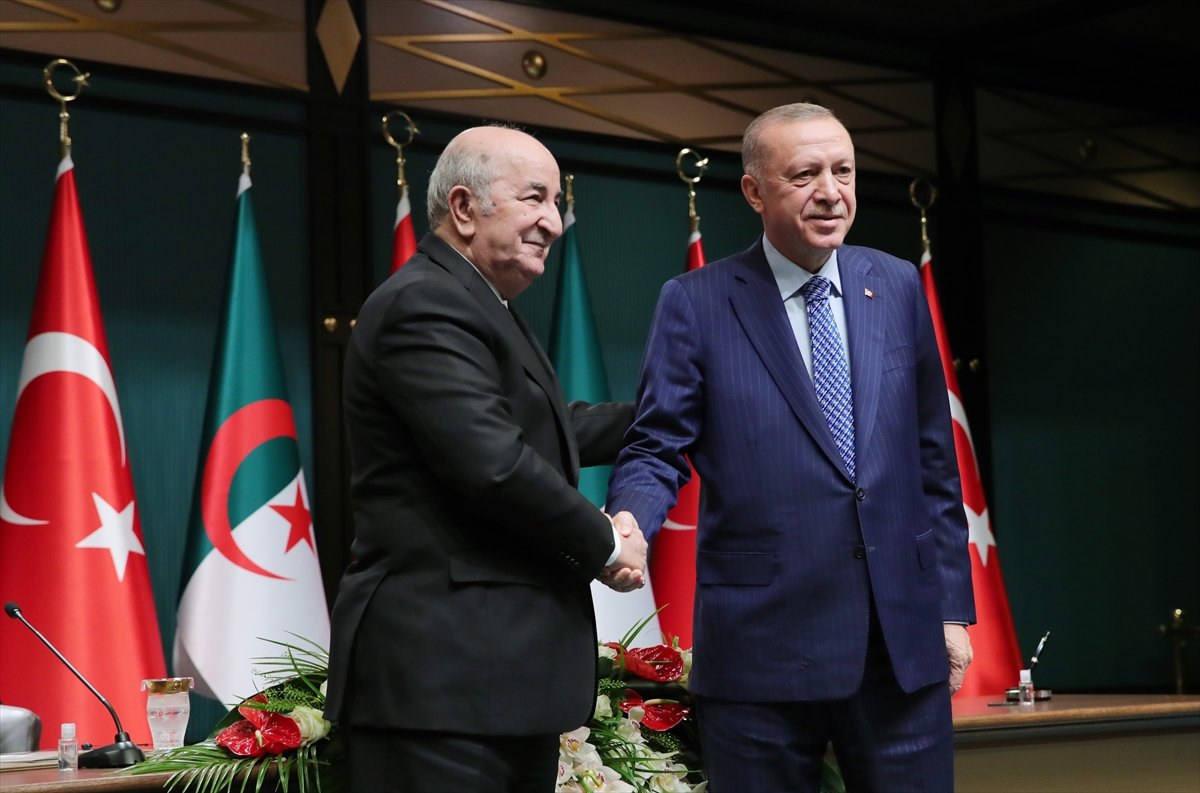 Cezayir Cumhurbaşkanı Tebbun, Ankara da #2