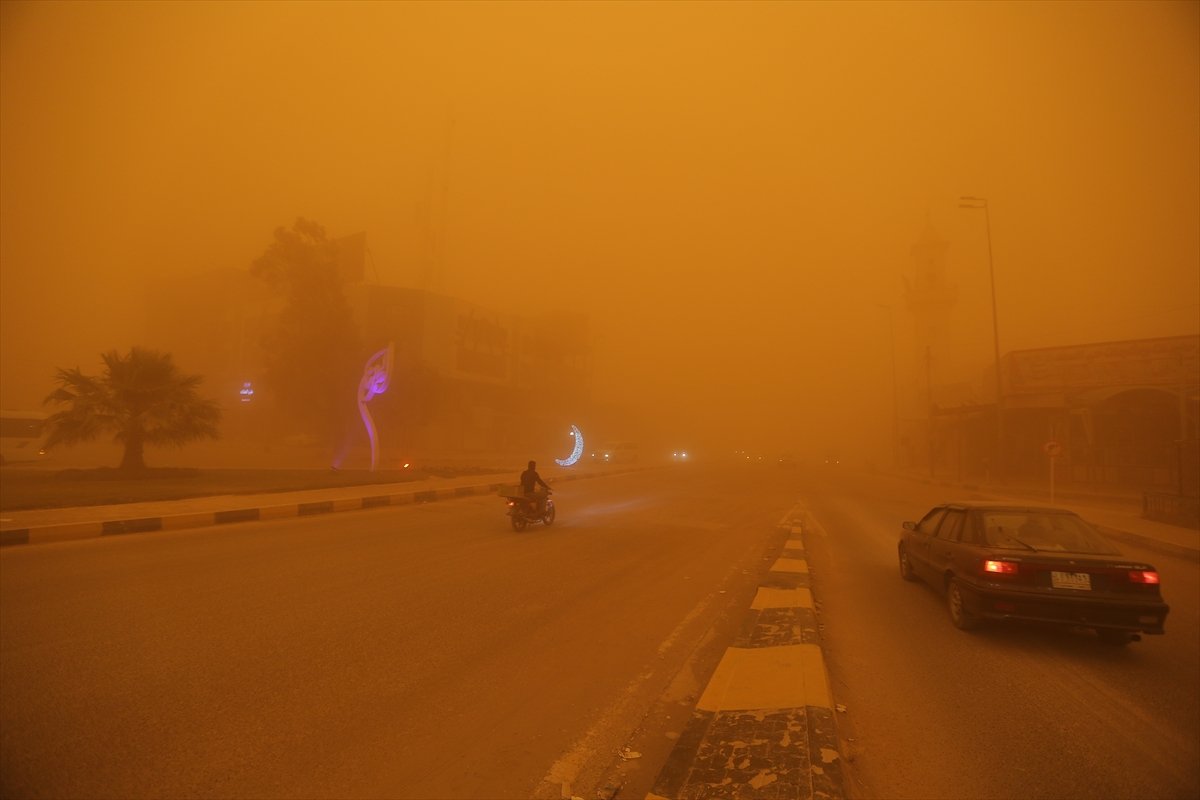 Sandstorm in Iraq: Flights stopped #12