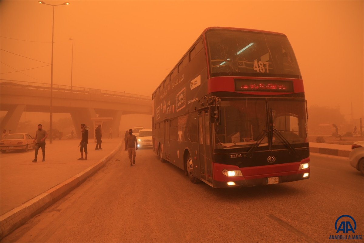 Sandstorm in Iraq: Flights stopped #5