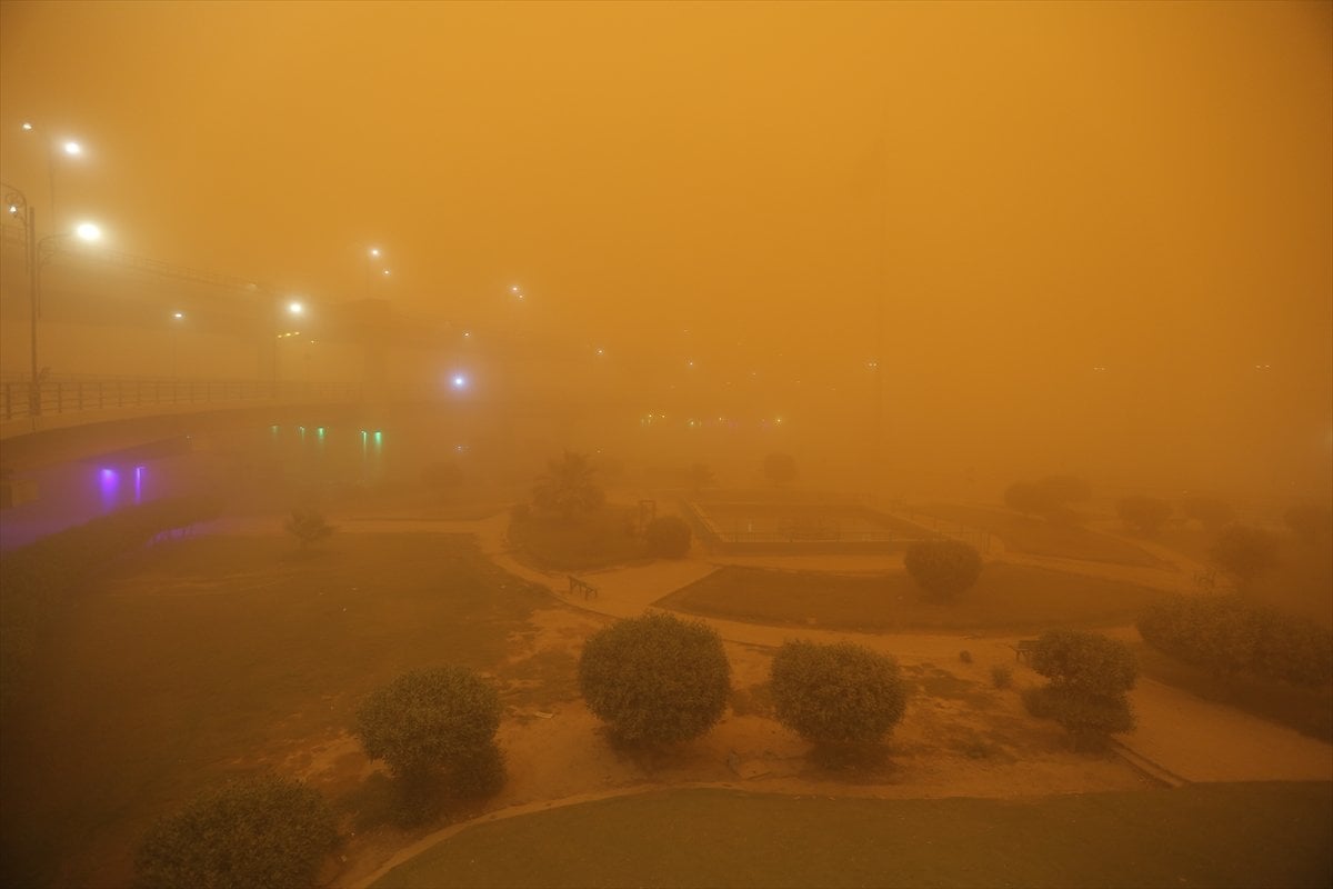 Sandstorm in Iraq: Flights stopped #11