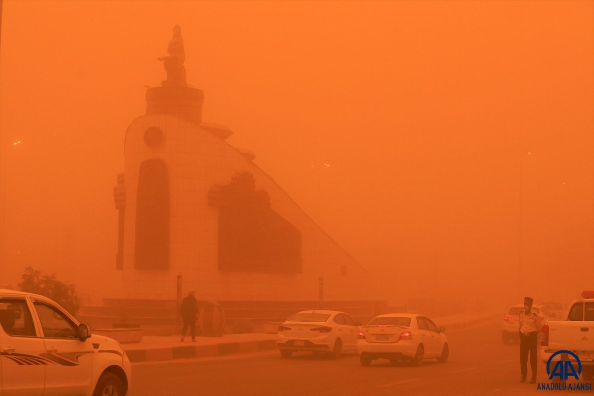Sandstorm in Iraq: Flights stopped #2