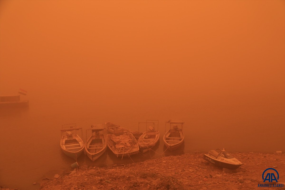Sandstorm in Iraq: Flights stopped #6