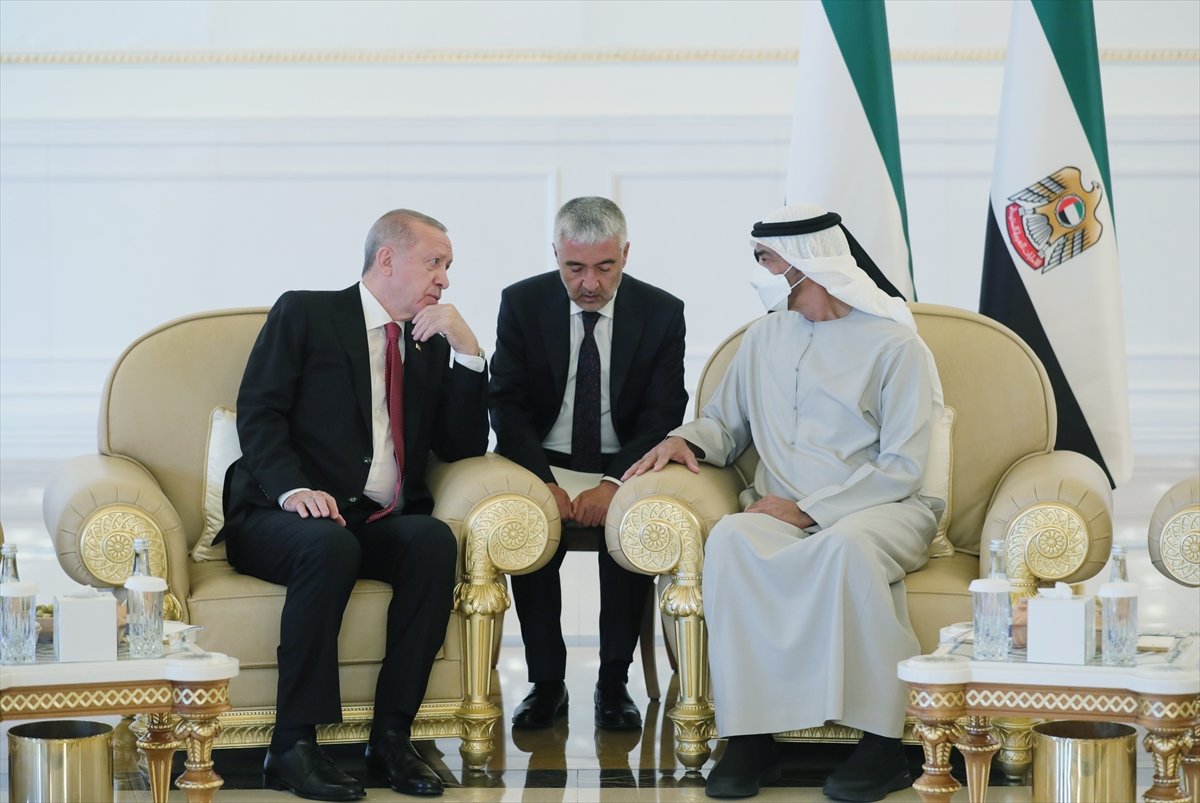 Cumhurbaşkanı Erdoğan Muhammed bin Zayed ile görüştü #5