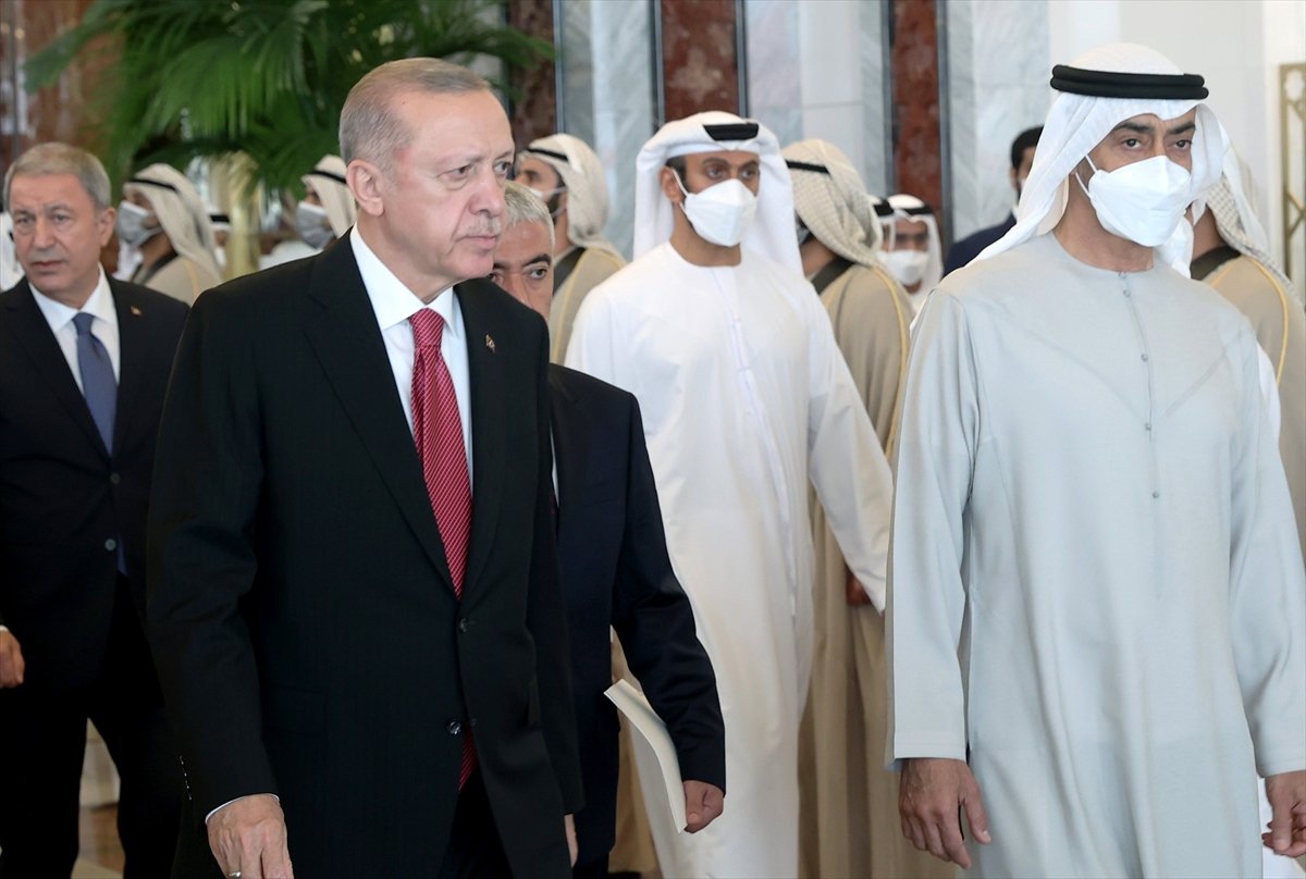 Cumhurbaşkanı Erdoğan Muhammed bin Zayed ile görüştü #1