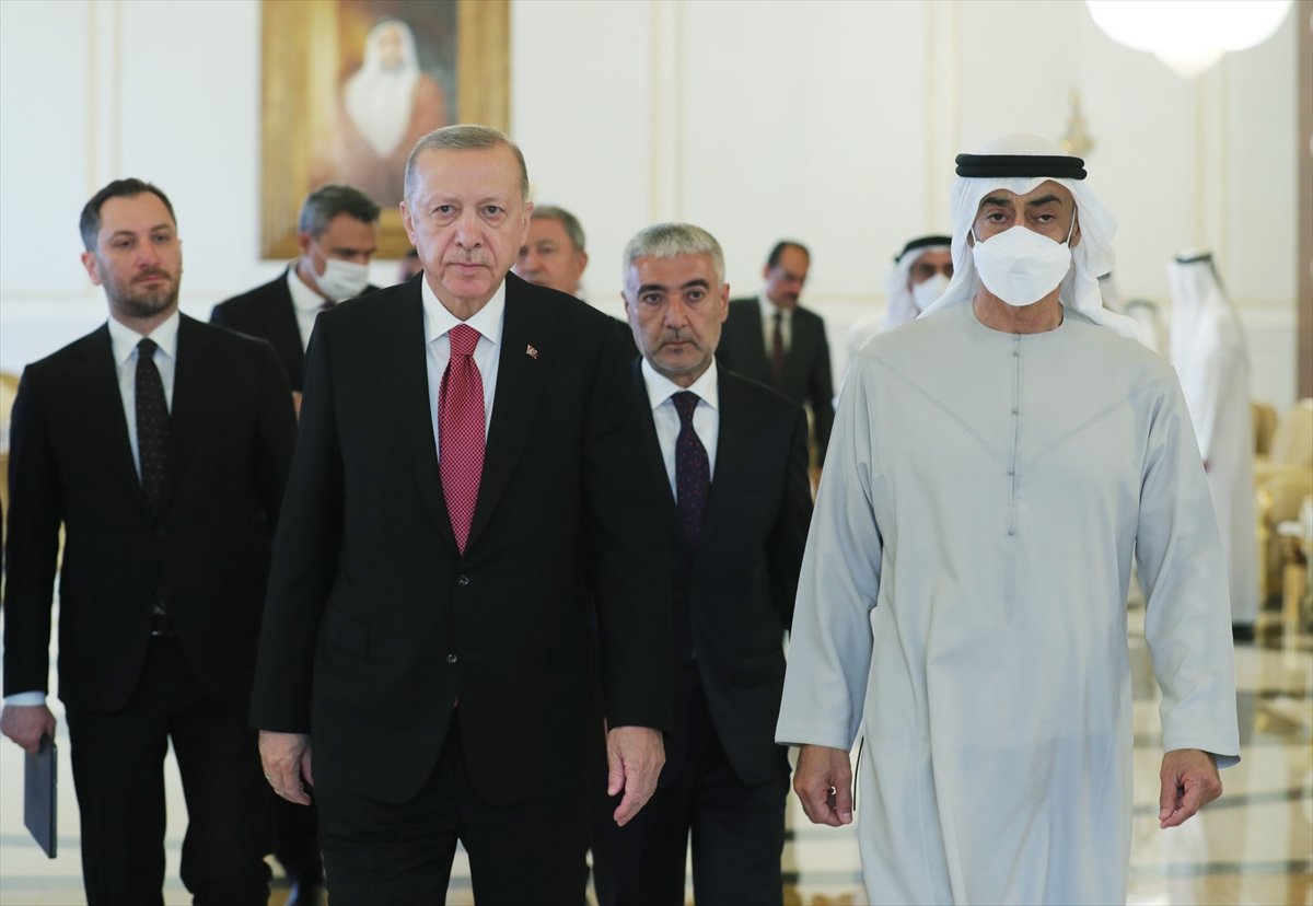 Cumhurbaşkanı Erdoğan Muhammed bin Zayed ile görüştü #3
