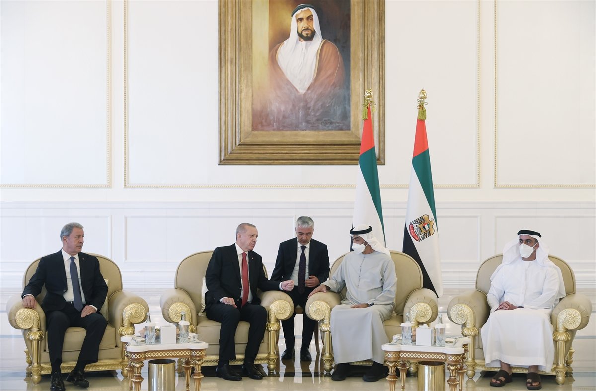 Cumhurbaşkanı Erdoğan Muhammed bin Zayed ile görüştü #4