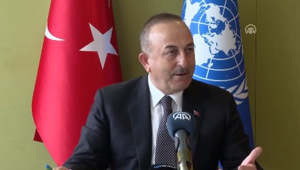 Mevlüt Çavuşoğlu, BM Genel Merkezi nde konuştu #2