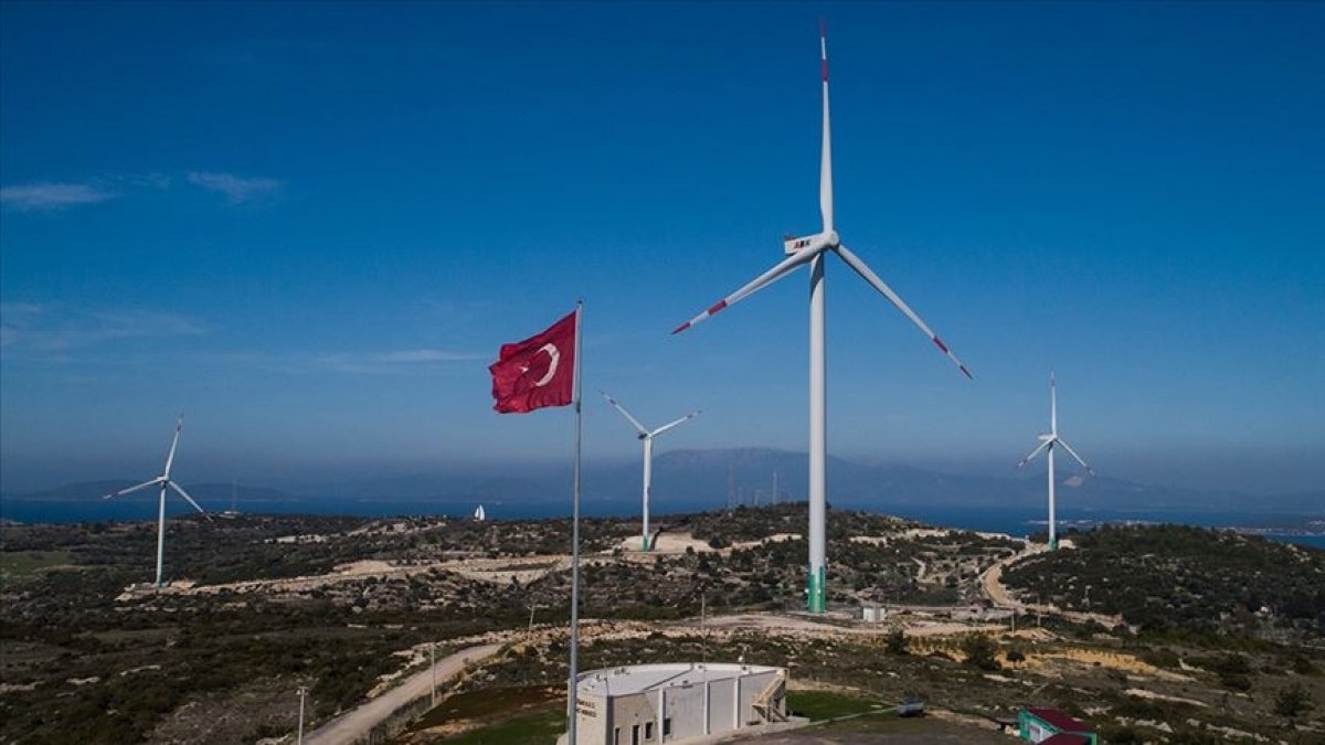 Türkiye'den bir yılda rüzgar enerjisine 1 milyar euro yatırım