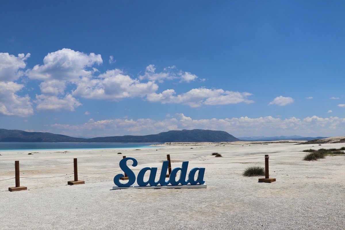 Salda Gölü bataklığa döndü iddiaları yalan çıktı #2