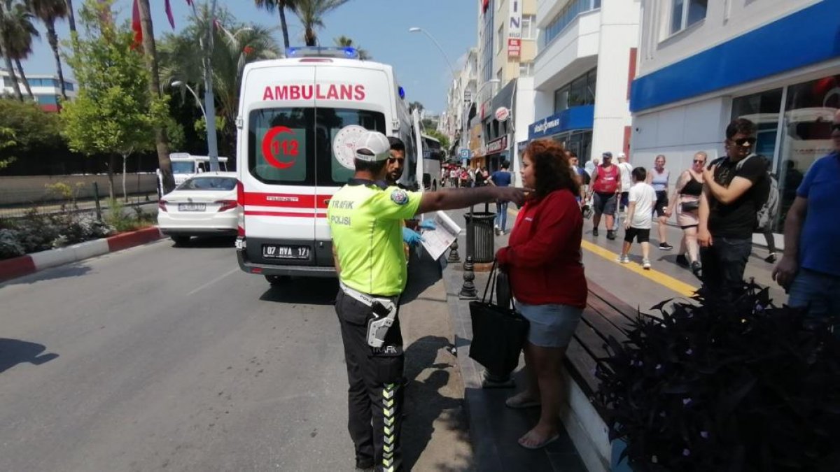 Antalya da şoförün yalan savunmasını polis ortaya çıkardı #4
