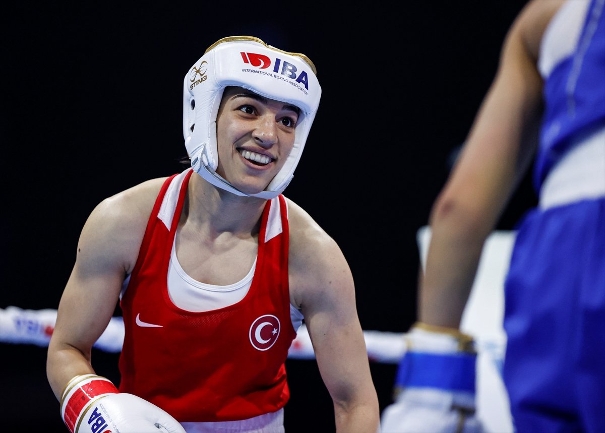 Milli boksör Ayşe Çağırır, 48 kiloda altın madalya kazandı #2