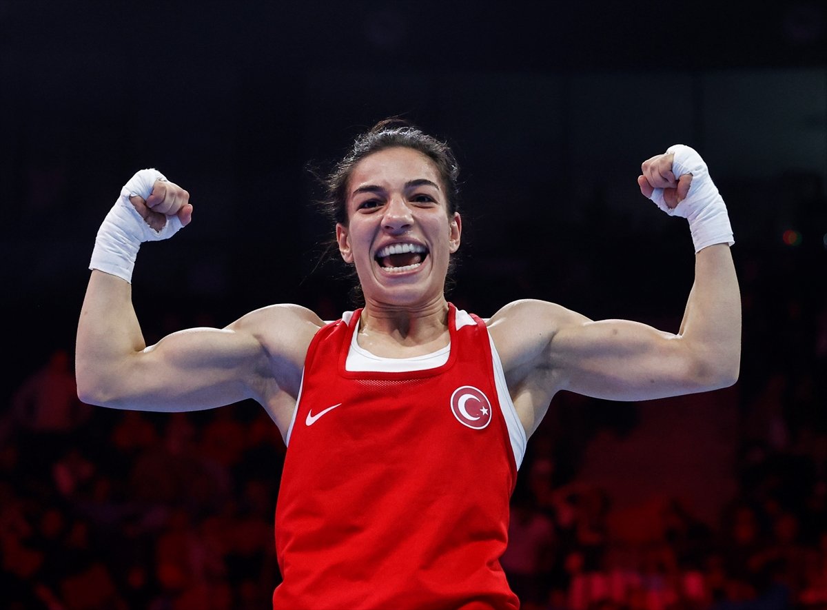 Milli boksör Ayşe Çağırır, 48 kiloda altın madalya kazandı #4