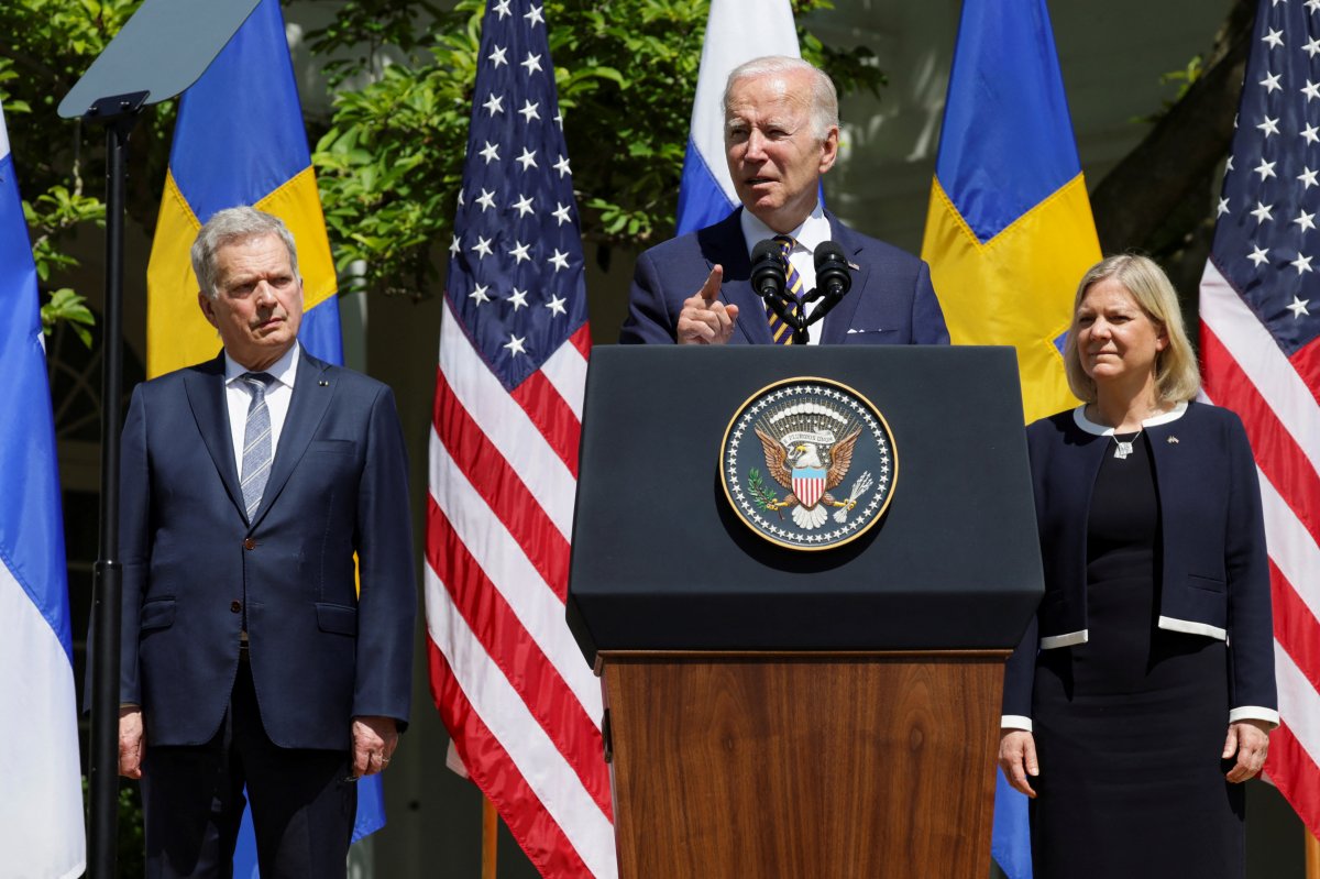 Joe Biden, İsveç ve Finlandiyalı liderlerle buluştu