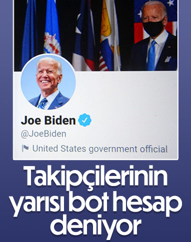 Joe Biden’ın Twitter takipçilerinin yarısı sahte iddiası 