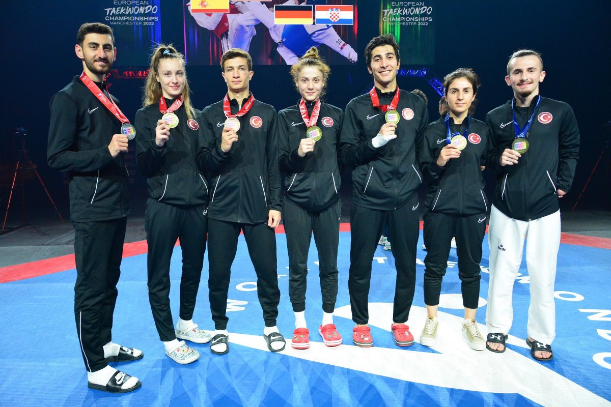 Türkiye, Avrupa Tekvando ve Para Tekvando Şampiyonası dan 19 madalya ile birinci #6