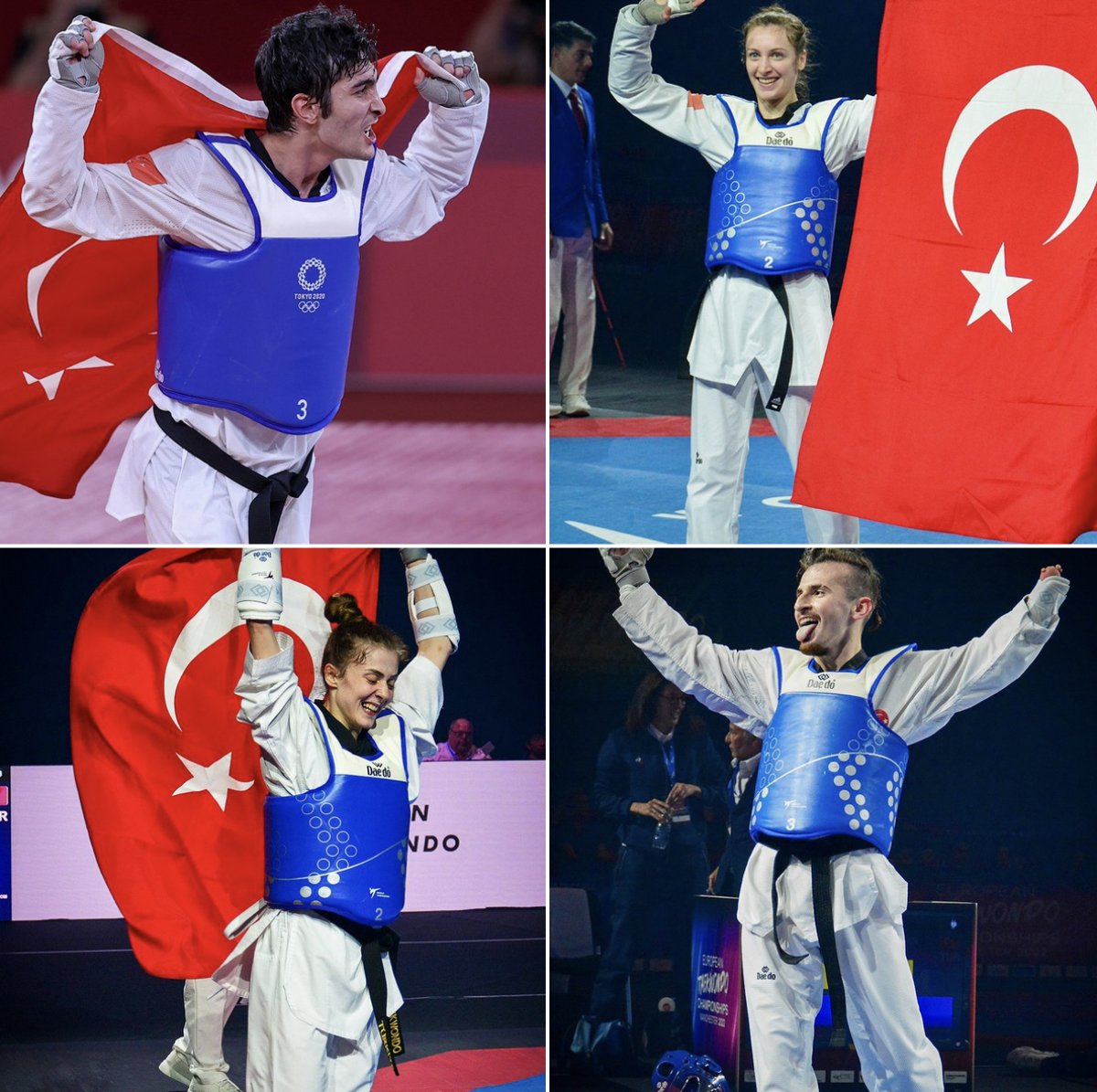 Türkiye, Avrupa Tekvando ve Para Tekvando Şampiyonası da 19 madalya ile birinci #5