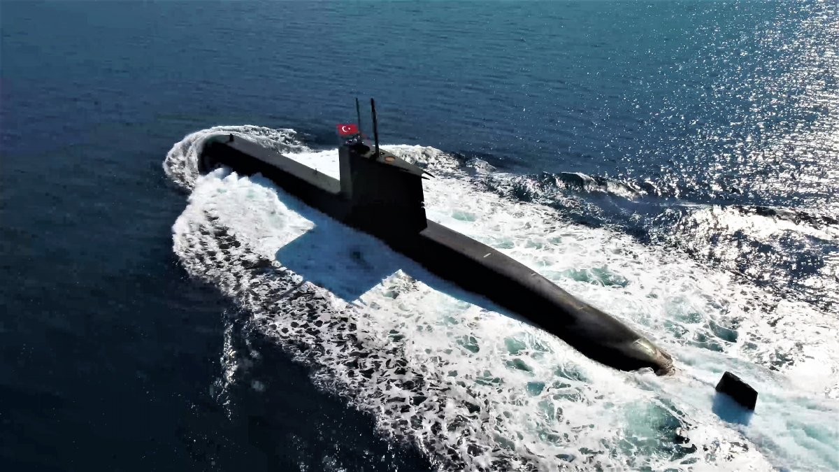 Dünyanın en modern denizaltılarından TCG 18 Mart, göreve hazır #5