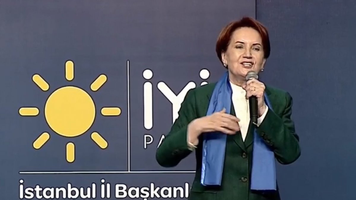 Meral Akşener, partisinin İstanbul'daki törenine katıldı