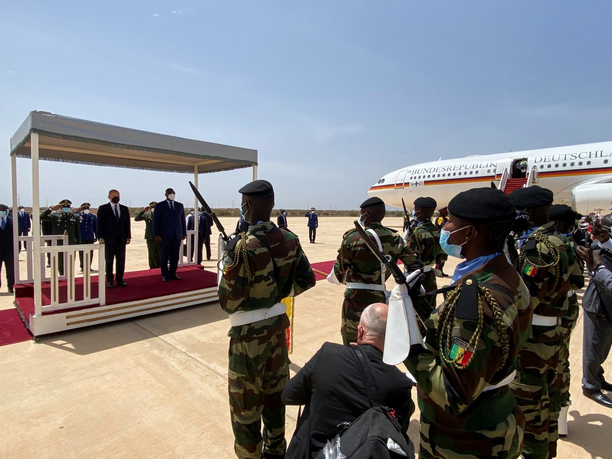 Energy message from German Chancellor Scholz in Senegal #2