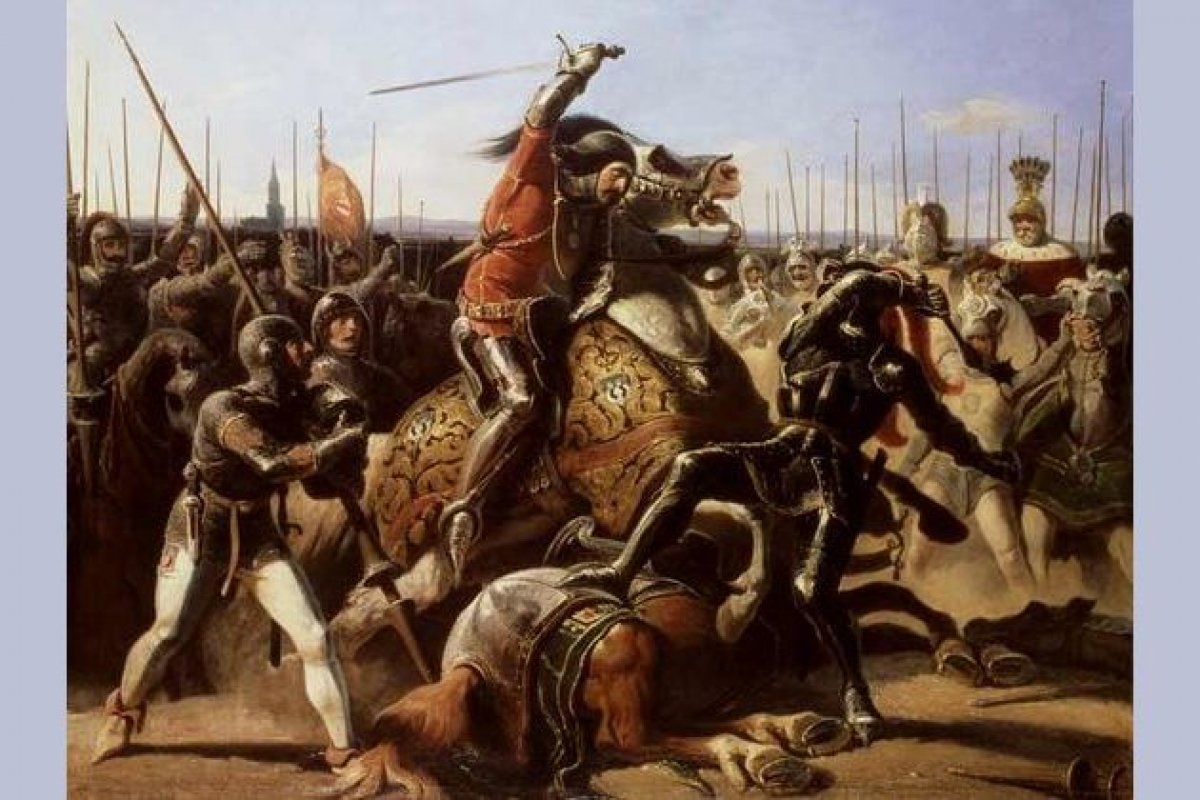 Габсбурги потерпели поражение в тридцатилетней войне. Битва Рокруа 1643.