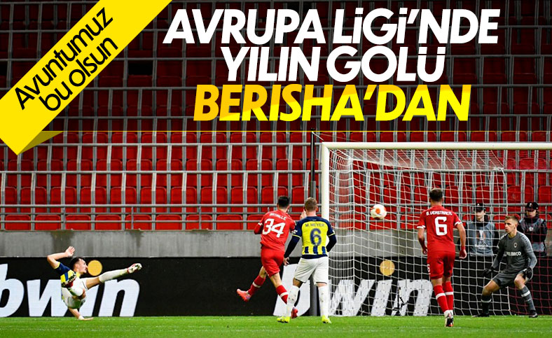 UEFA Avrupa Ligi'nde yılın golü Mergim Berisha'dan