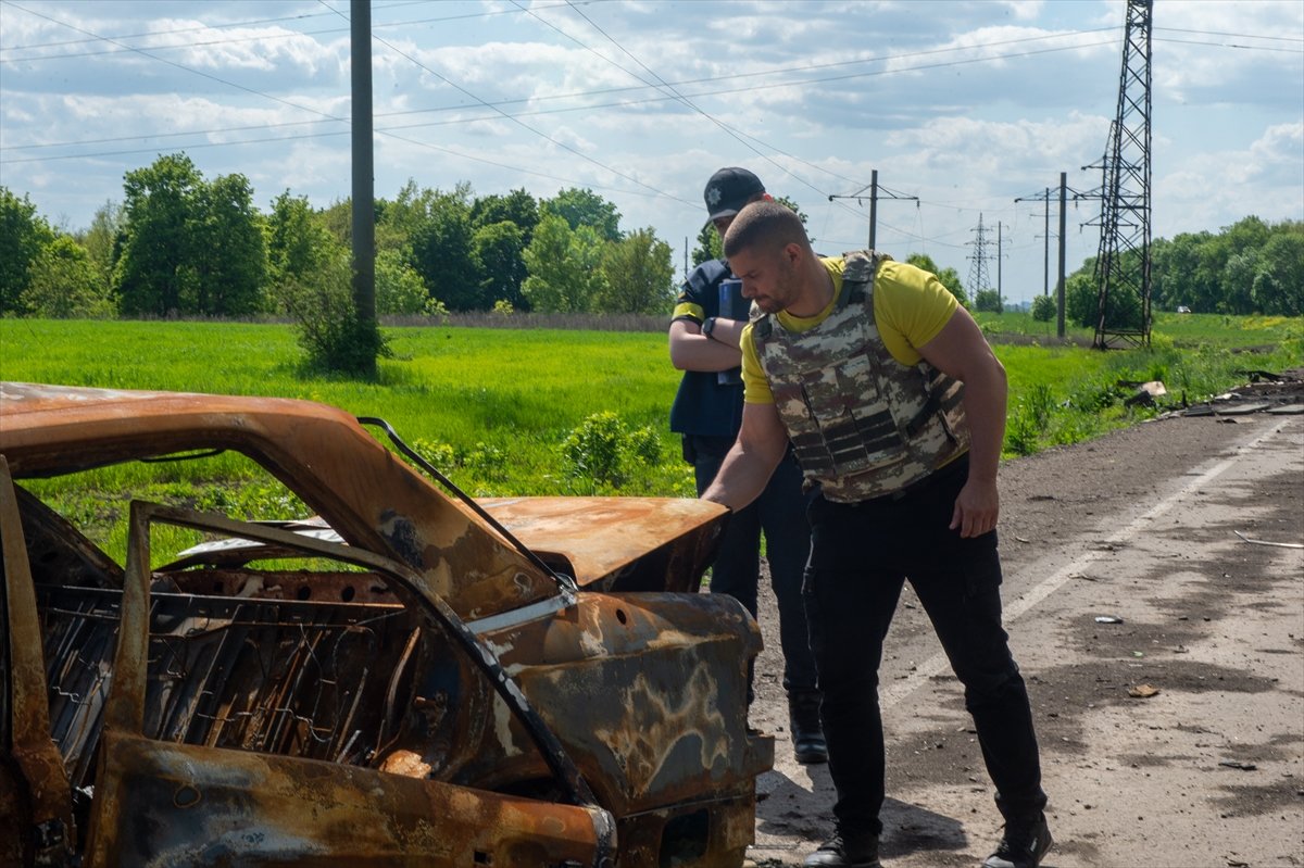 Ukrayna'da öldürülen sivilin cesedi bulundu