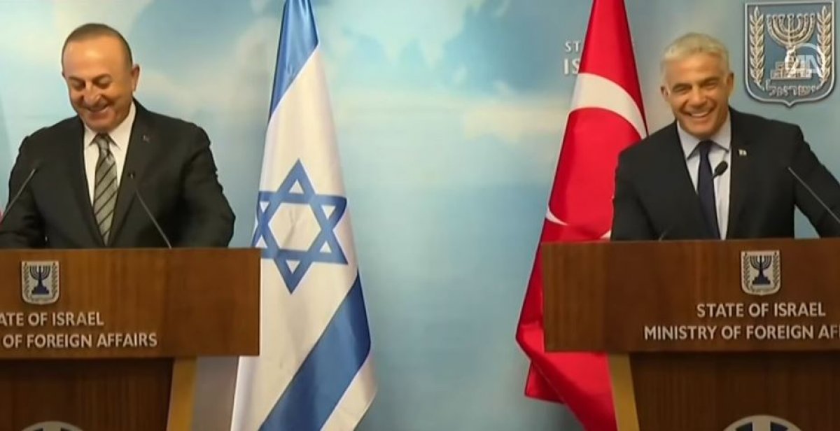 Mevlüt Çavuşoğlu's contacts with Israel #2