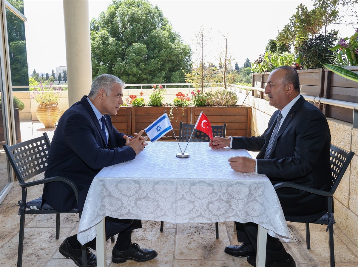 Mevlüt Çavuşoğlu's contacts with Israel #4