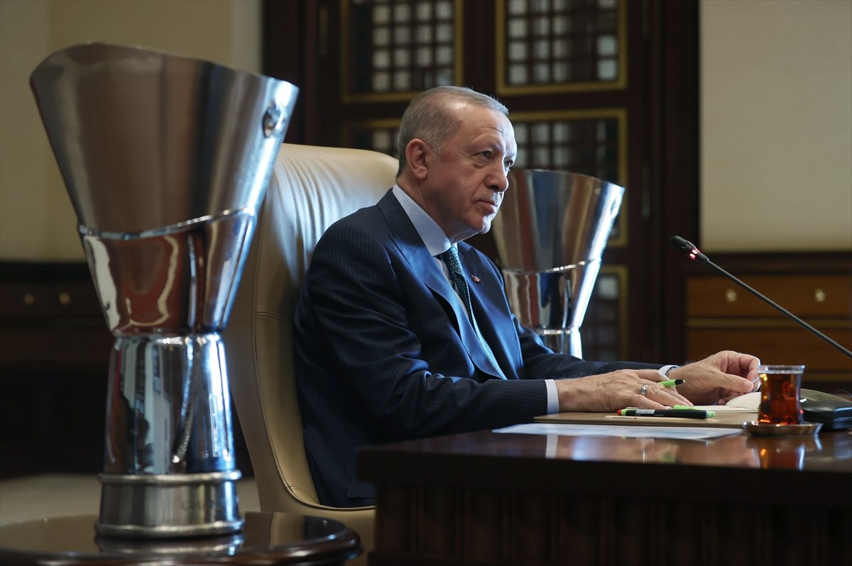 Cumhurbaşkanı Erdoğan, Anadolu Efes i kabul etti #8