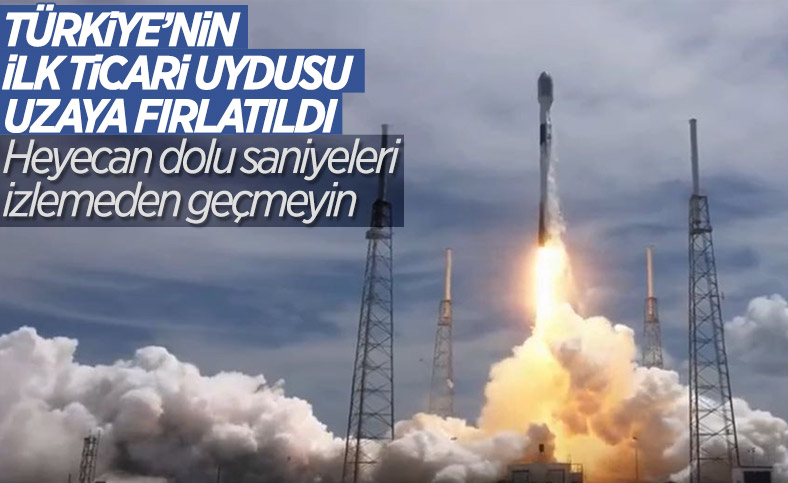 Türkiye’nin ilk ticari uydusu Plan-S fırlatıldı