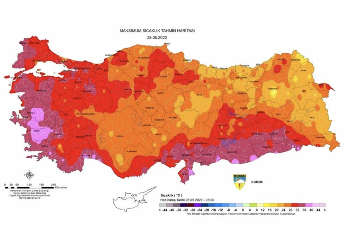 Türkiye genelinde sıcaklıklar 12 derece birden artacak #2