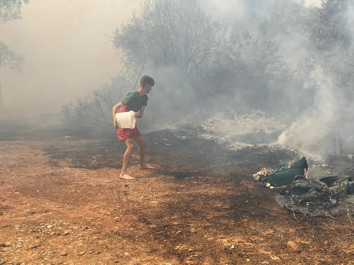 Forest area surrendered to flames in TRNC #6