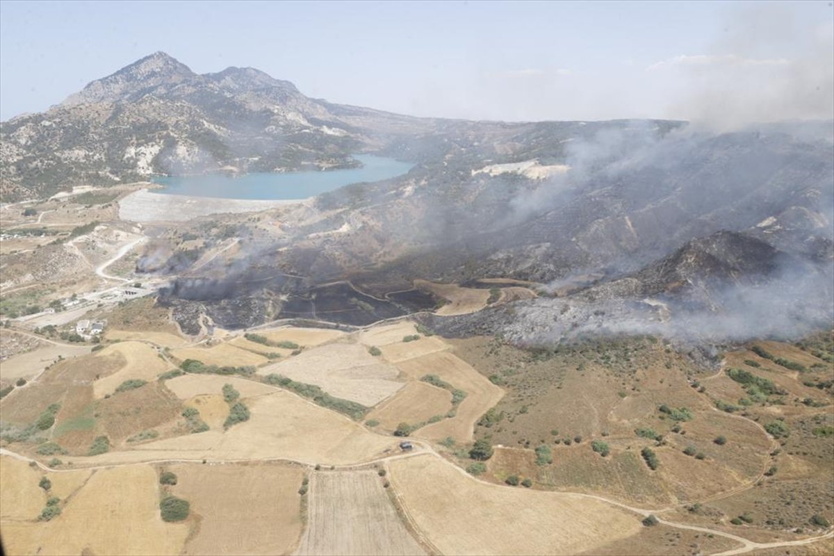 Forest area surrendered to flames in TRNC #1
