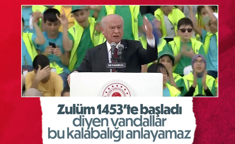 Devlet Bahçeli: Atatürk Havalimanı'nda ihya ve inşa vardır