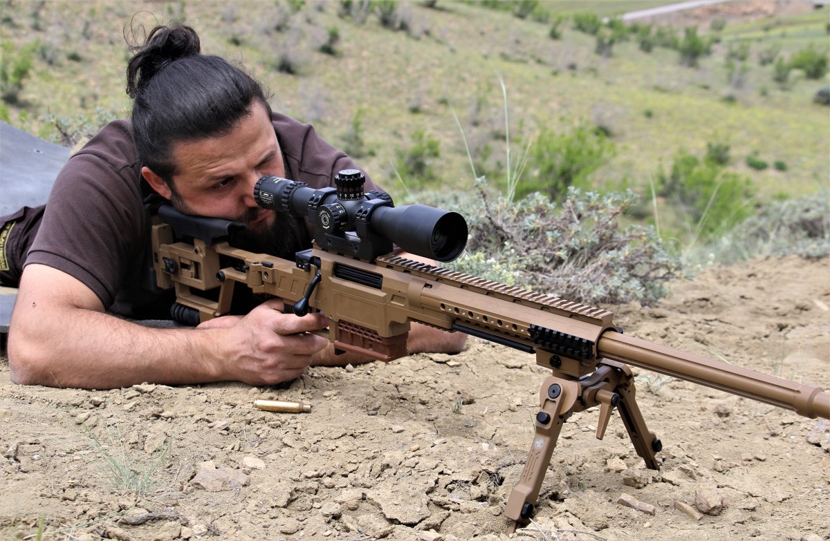 O primeiro rifle sniper especialista de calibre da Turquia passou com sucesso nos testes #8